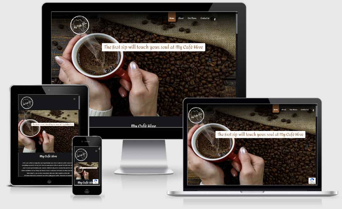 Online ecommerce coffee shop