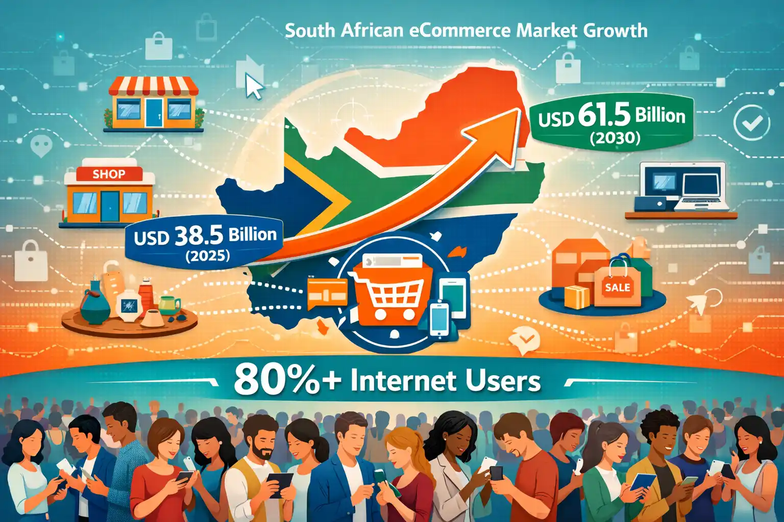 South african ecommerce market growth